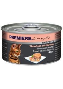 Premiere Fine Filets Thon aux crevettes 12x100 g