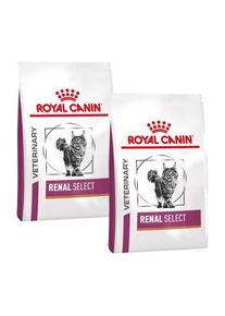 Royal Canin Veterinary Renal Select Croquettes Chat 2x4 kg