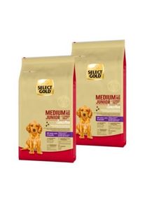SELECT GOLD Sensitive Croquettes Chiot Medium Agneau au Saumon & aux Pommes de terre 2x12 kg