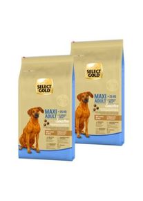 SELECT GOLD Sensitive Croquettes Chien Adulte Maxi Agneau et riz 2x12 kg