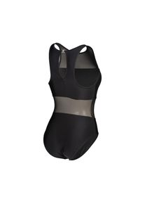 arena, Damen, Badeanzug &raquo;arena Feel Damen Mesh Panels Vent Back Badeanzug&laquo; Mit transparenten Eins&auml;tzen, BLACK, 44 - N-Gr, Sp&uuml;re und genie&szlig;e das Wasser