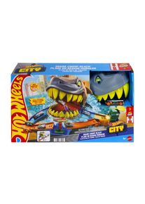 Hotwheels Hot Wheels, Autorennbahn &raquo; City Shark Beach&laquo;, bunt,
