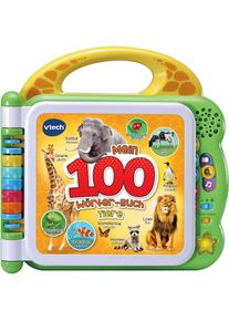Vtech , Kinderbuch &raquo;VtechBaby, Mein 100-W&ouml;rter-Buch Tiere, gr&uuml;n&laquo; mit Licht und Sound, gr&uuml;n,