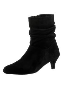 Aniston SHOES, Damen, Stiefelette , Boots mit slouchy Schaft - NEUE KOLLEKTION, schwarz, 41, Vielseitig kombinierbare Stiefelette aus der neuen 