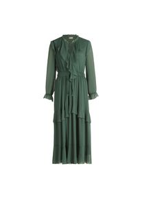 Vera Mont, Damen, Cocktailkleid &raquo;Cocktailkleid mit Volant&laquo;, Evening Green, EURO, 44 - EURO, Evening Green, Passform: Ausgestellt