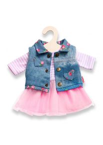Heless Doll dress with waistcoat 35-45 cm