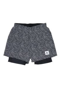 Saysky Herren Reflective Pace 2 in 1 Shorts 5'' bunt