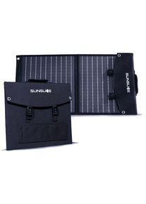 Sunslice Fusion 40 (40W) Solar Panel | svart