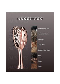 Tangle, Haarb&uuml;rste + Kamm, Angel - Angel Pro Hairbrush Rose Gold