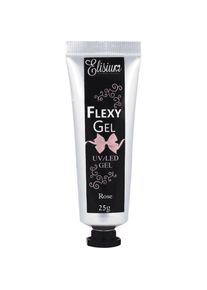 Elisium, Nagellack, Flexy Gel Rose nail gel 25g (Rose, Gel-Effekt Nagellack)