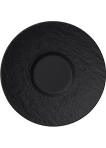 Villeroy & Boch Villeroy & Boch Mokka-/Espressountertasse Manufacture Rock, Tasse, Schwarz
