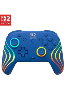 Turtle Beach Afterglow Wave Wireless (Switch, Switch 2, Switch Lite, Switch OLED), Gaming Controller, Blau