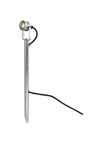 Elstead Lighting, Gartenbeleuchtung, Spennymoor LED Aussen-Stehleuchten 1-fach Eloxiertes Aluminium IP54 (IP54)