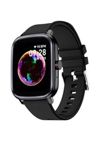 Smarty Smartwatch Schwarz SW098A, Bluetooth, Herzfrequenzmesser, Smartwatch