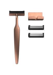 Melle, Rasierhobel + Rasiermesser, - Rusty Razor Kit