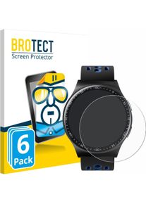 BROTECT Schutzfolie f&uuml;r Reebok Pulse Smartwatch Displayschutz Displayschutzfolie Folie Klar Transparent, Smartwatch Schutzfolie, Transparent