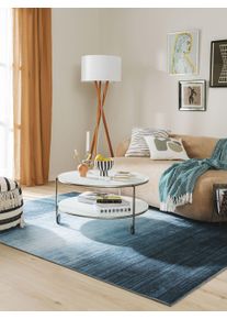 benuta Pop Washable Rug Laury Blue 120x170 cm - Machine Washable Rug