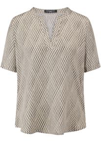 Fadenmeister Berlin - Bluse mit Rundhals-Ausschnitt, beige, Gr. 38, Viskose