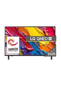 LG Flachbild TV 43 colos QNED AI QNED82 4K Smart TV 2025