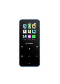 Denver MP-1830BU BLUE - MP4 media player with built-in bluetooth and rechargeable battery - MP3 Spieler 4 GB