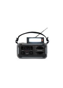 Thomson Emergency Hand Crank Radio with Solar - Grey