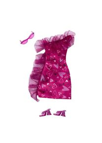 Barbie Fashions Red Hearts Dress