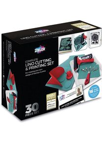 Zieler Linoleum Prints. Starter set 30 piece