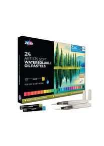 Zieler 24 water-soluble oil pastels
