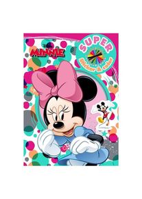 Boek Specials Nederland BV Minnie Mouse Super Sticker & Color Coloring Book
