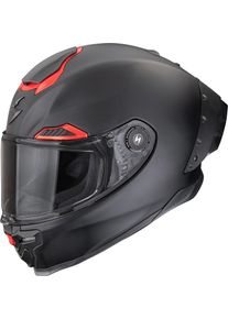 Scorpion EXO-Race Air Solid, kask pełnotwarzowy , kolor: Matowy-Czarny/Czerwony , rozmiar: XS