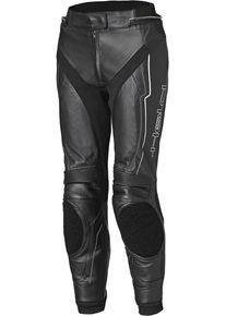 Held Debbie 3, leather pants perforated women , color: Black/White , size: 84