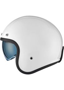 Apex JI100 Solid, open face helmet , color: White , size: L
