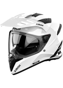 Airoh Bandit Solid, kask przygodowy , kolor: Biały/Czarny , rozmiar: XXL