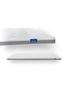 Genius, Topper &raquo;Eazzzy&laquo; verl&auml;ngert die Nutzungsdauer Ihrer Matratze!, wei&szlig;, Polyetherschaum, flexibel - B/L: 80 cm x 200 cm (1 Stk.)