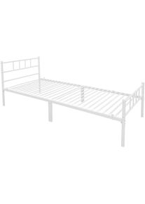 OTTO home, Metallbett &raquo;Amrum Bett Bettgestell Bettrahmen Einzelbett Doppelbett Stahlbett&laquo; 2m L&auml;nge und in 4 Breiten w&auml;hlbar - 90, 140, 160, 180 cm, 