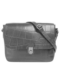 Bugatti, Damen, Umh&auml;ngetasche &raquo;NEVIO&laquo; echt Leder, schwarz, schwarz, H&ouml;he 21 cm x Breite 26 cm x Tiefe 6 cm