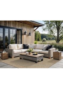 Dekowe, Teppich &raquo;Naturino Prestige&laquo; rechteckig 10 mm H&ouml;he Flachgewebe, meliert, Sisal Optik, In- und Outdoor geeignet, camelfarben, Kunstfaser, B : 