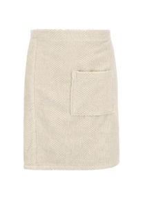 Vossen, Herren, Kilt, sand, Herren Saunakilt mit Tasche und edlem Hoch-Tief-Design