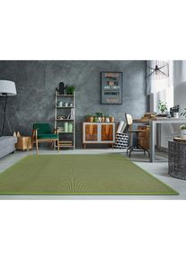 Dekowe, Sisalteppich &raquo;Mara S2 mit Bord&uuml;re&laquo; rechteckig 5 mm H&ouml;he Flachgewebe, Material: 100% Sisal, Wohnzimmer, Kundenliebling, Avocado, Sisal, B : 67 