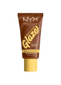 Nyx Cosmetics NYX PROFESSIONAL MAKEUP, Damen, Foundation &raquo;BUTTERMELT GLAZE SOFT GLOW SKIN TINT + LSF 30&laquo; Pflegend, spendet Feuchtigkeit, ohne R&uuml;ckst&auml;nde und &ouml;liges 