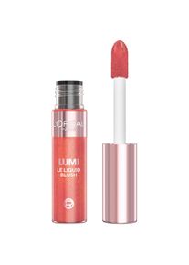 L'Or&eacute;al L'OR&Eacute;AL PARIS, Rouge &raquo;LUMI LE LIQUID BLUSH GLOWY&laquo; schimmernde, intensive Farbe, 625-Gold Pink, 11 ml, 625-Gold Pink