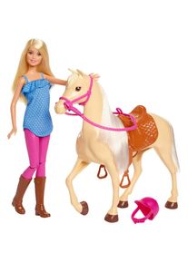 Barbie, Anziehpuppe &raquo;Pferd mit Puppe&laquo; Spielset, bunt, Anziehpuppe