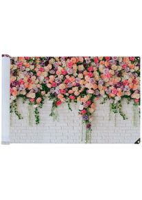 Maximex, Balkonsichtschutz 5 m, UV- und witterungsbest&auml;ndig, bunt, Polyester, 85 cm, bunt