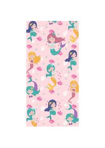 Egeria, Strandtuch &raquo;Seastar&laquo; 75x150 cm, Velours, rosa, Samt, Baumwolle, B/L: 75 cmx150 cm - 1 Stk.