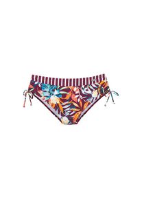 Venice Beach, Damen, Badehose &raquo;Cadu&laquo; im floralen Design, bordeaux bedruckt, 36 - N-Gr, Florales Design - Jedes Teil ein Unikat