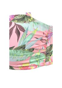 s.Oliver, Damen, B&uuml;gel-Bandeau-Bikini-Top &raquo;Azalea&laquo; im tropischen Druck, rose-bedruckt, 38 - Cup D, Bedruckt &ndash; jedes Teil ein Unikat