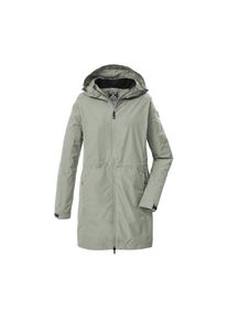 Killtec, Damen, Parka &raquo;KOS 35 WMN PRK&laquo; Wasser- und winddichter Damenparka, atmungsaktiv, verstellbar, graugr&uuml;n, 50, Winddichter, atmungsaktiver Damen 