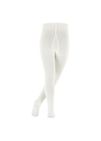 Falke, Herren, Strickstrumpfhose &raquo;Family&laquo; atmungsaktiv, blickdicht, uni, off-white, 122/128, Kinderstrumpfhose von Falke