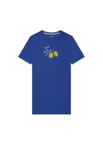 Schiesser, Damen, Nachthemd &raquo;Casual Fashion&laquo; Gesamtl&auml;nge ca. 90 cm, in flie&szlig;ender Single-Jersey Qualti&auml;t, 819-Blau, 38 - N-Gr, Damen Nightshirt von 