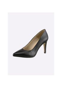 Heine, Damen, Pumps, schwarz, 40, Made in Spain
